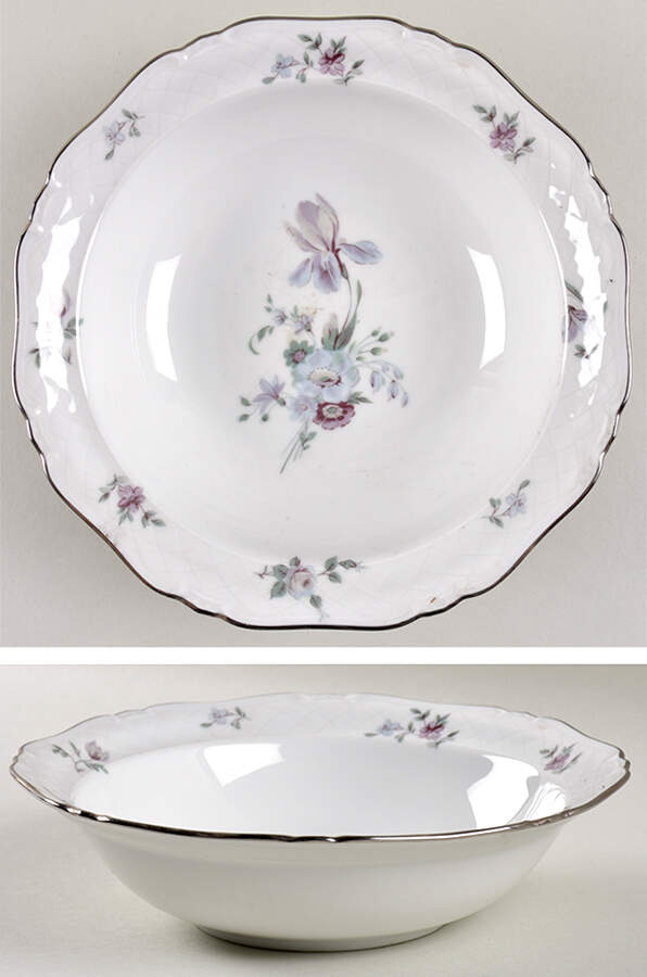 1319 8" Round Vegetable Bowl by Royal Princess-1