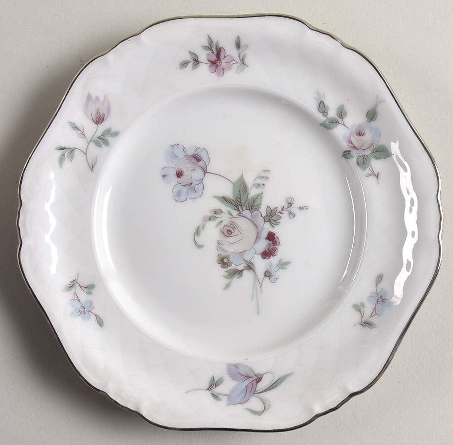 1319 Bread & Butter Plate by Royal Princess-1