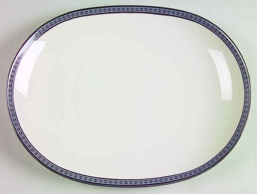 Grecian Princess 15" Oval Serving Platter by Royal Sentinel-1