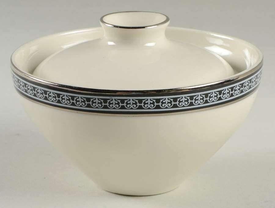 Grecian Princess Sugar Bowl & Lid by Royal Sentinel-1