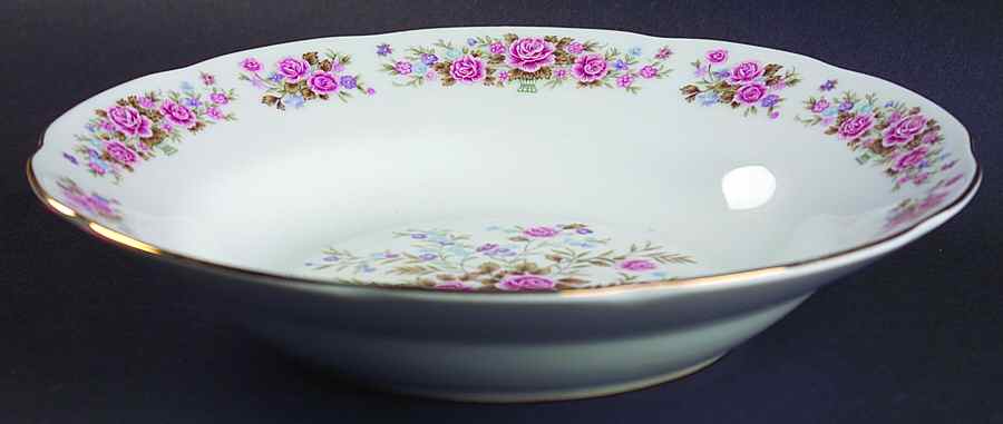 RSA1 (Scalloped) Large Rim Soup Bowl by Red Sea-1