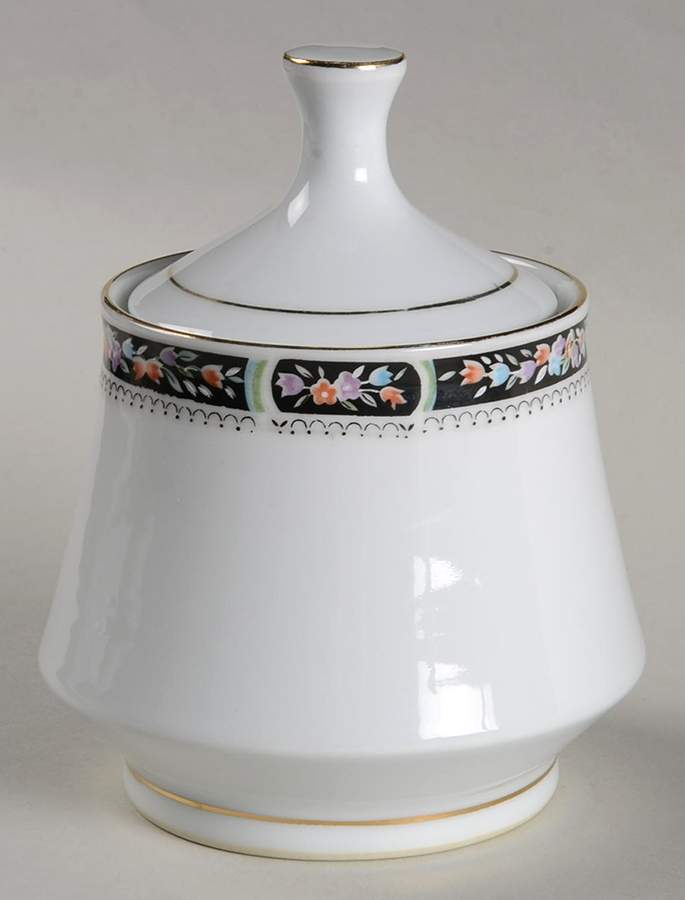 Anna Sugar Bowl & Lid by Red Sea-1