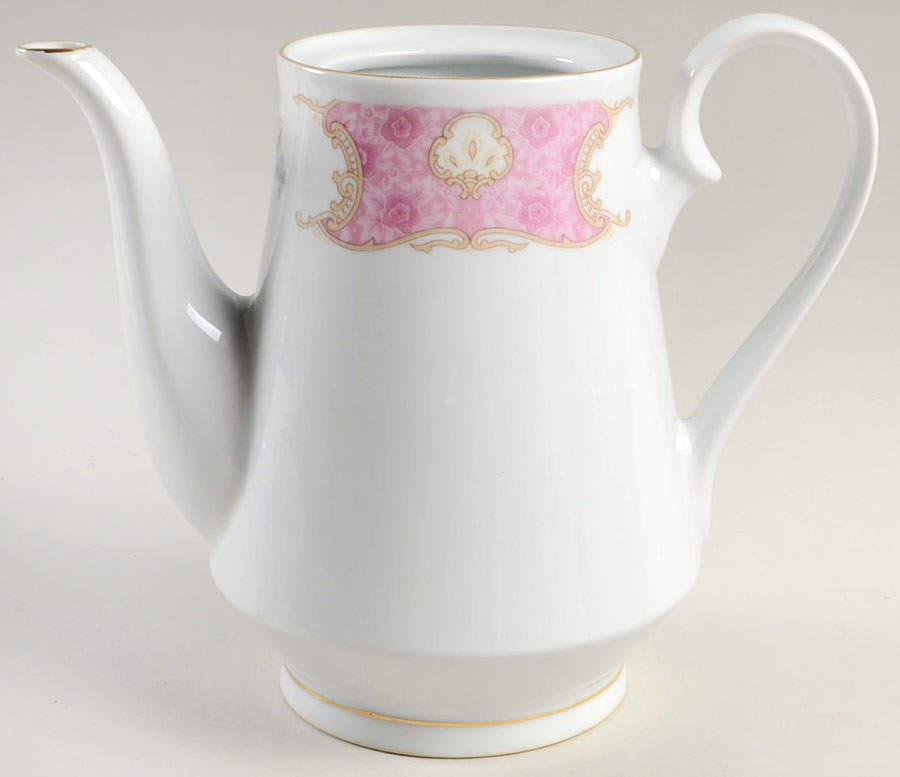 Spring Garden (Gold Trim) Coffee Pot No Lid by Red Sea-1