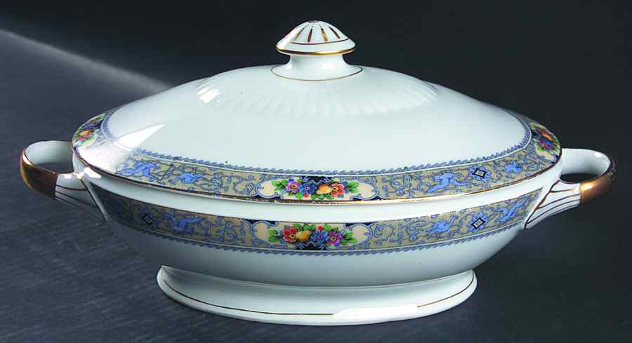 Ascot Oval Covered Vegetable by Royal Schwarzburg-1