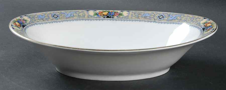 Ascot 9" Oval Vegetable Bowl by Royal Schwarzburg-1