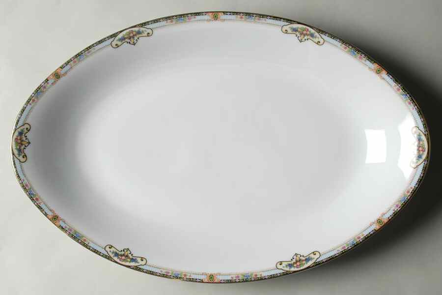 Hope 16" Oval Serving Platter by Royal Schwarzburg-1
