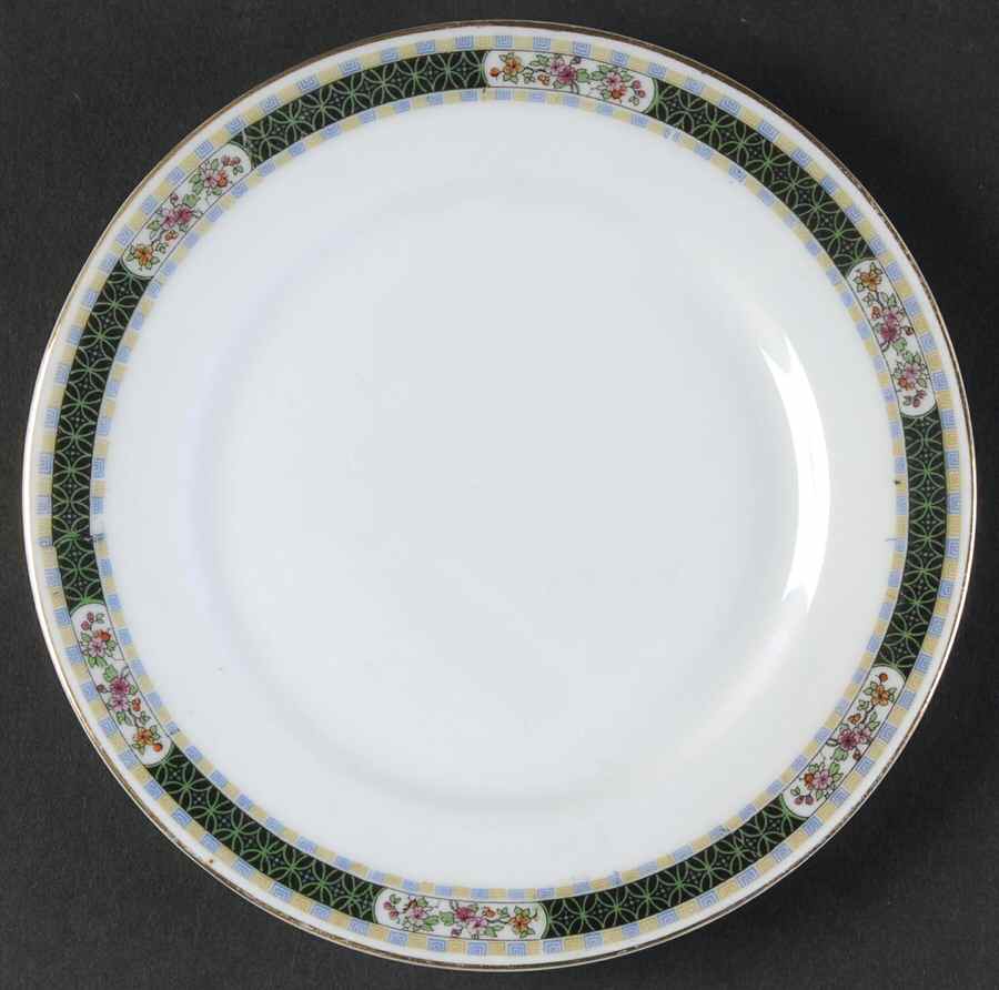 Jade Bread & Butter Plate by Royal Schwarzburg-1