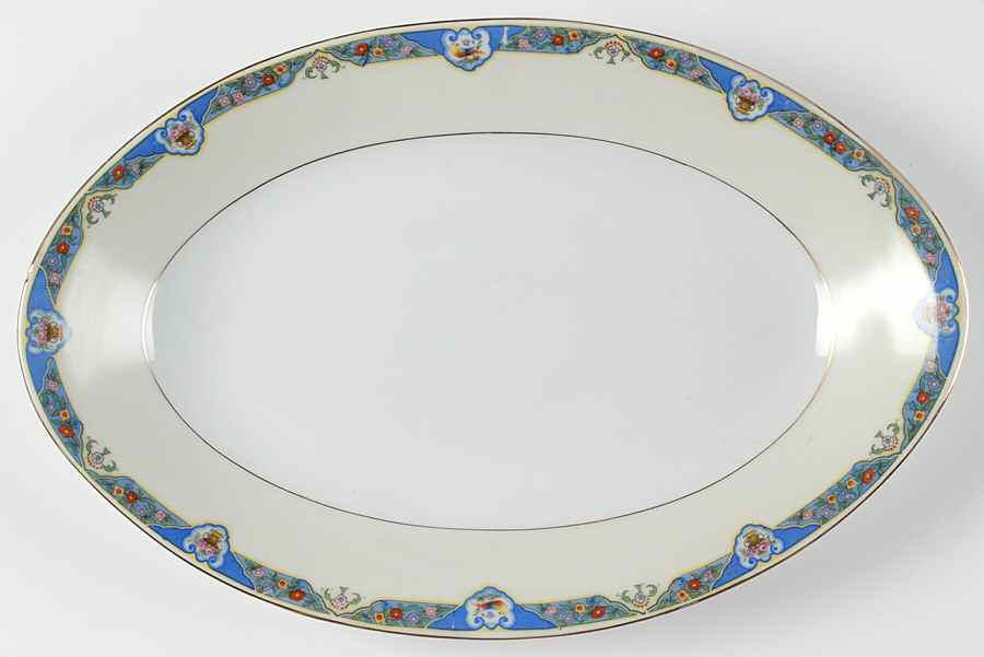 Joy 15" Oval Serving Platter by Royal Schwarzburg-1