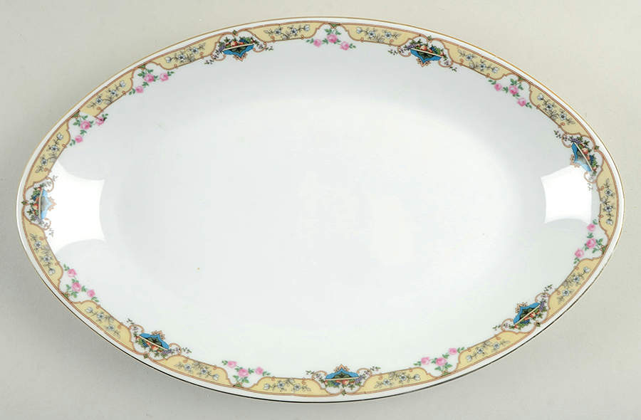 Martia 14" Oval Serving Platter by Royal Schwarzburg-1