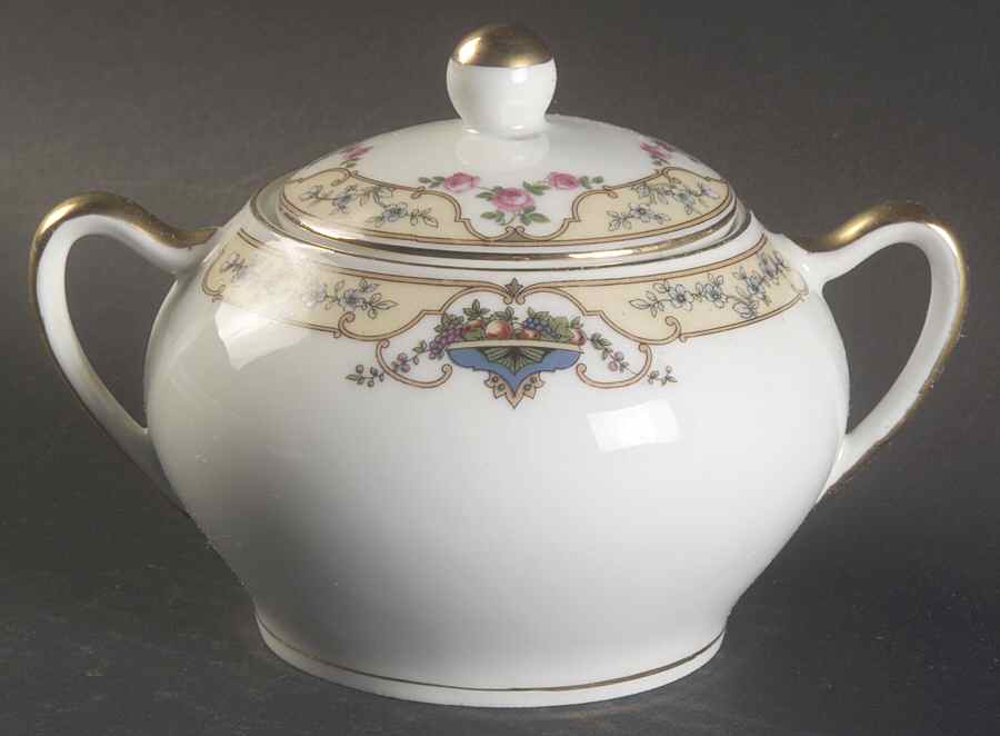 Martia Sugar Bowl & Lid by Royal Schwarzburg-1