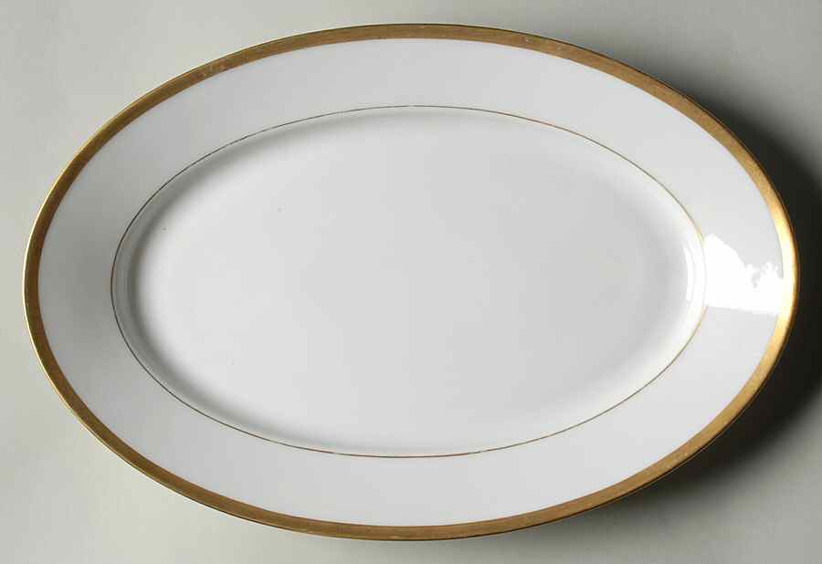 Midas 14" Oval Serving Platter by Royal Schwarzburg-1