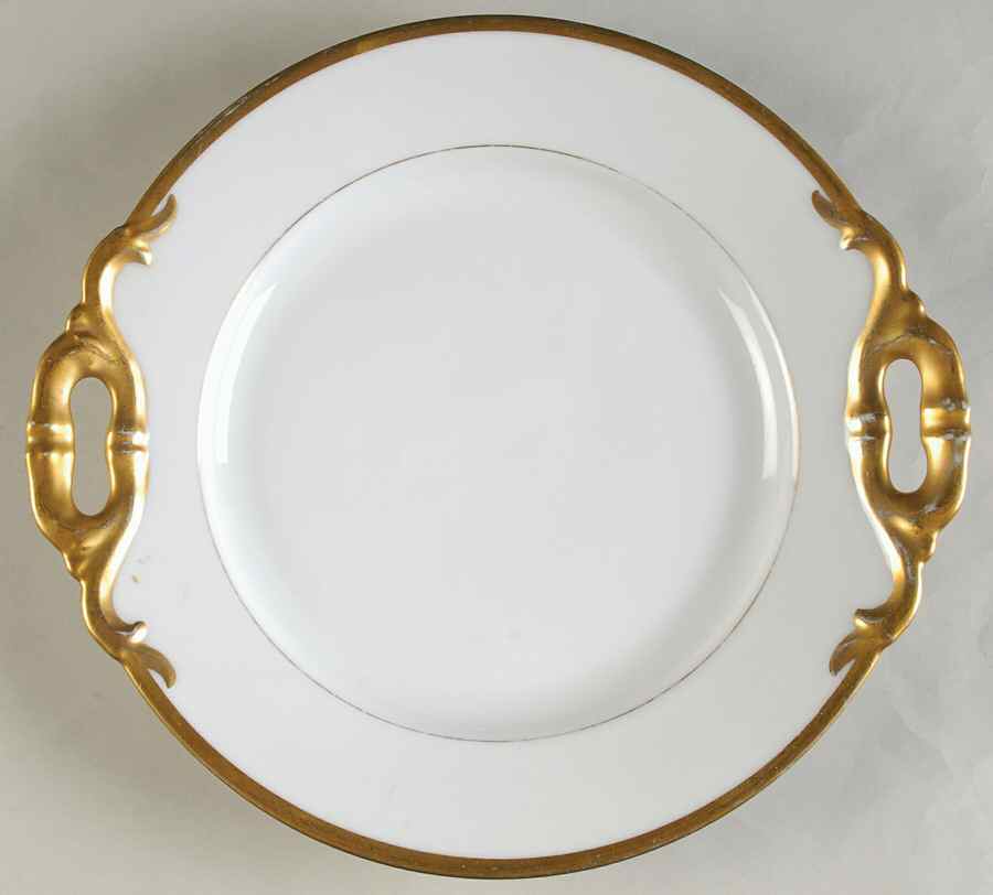 Midas Handled Cake Plate by Royal Schwarzburg-1