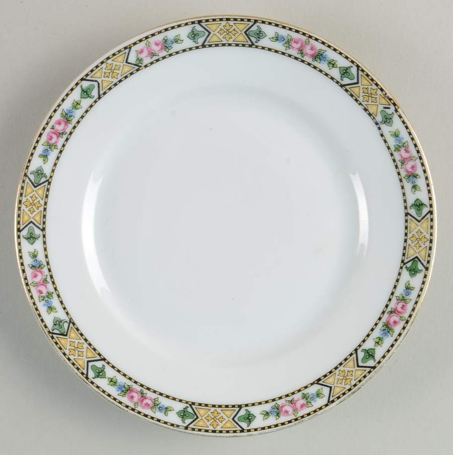 Rose of Tomorrow Bread & Butter Plate by Royal Schwarzburg-1