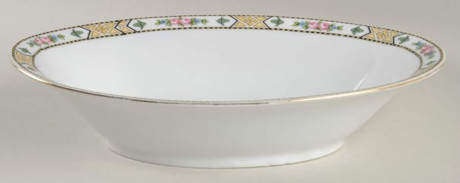 Rose of Tomorrow 9" Oval Vegetable Bowl by Royal Schwarzburg-1