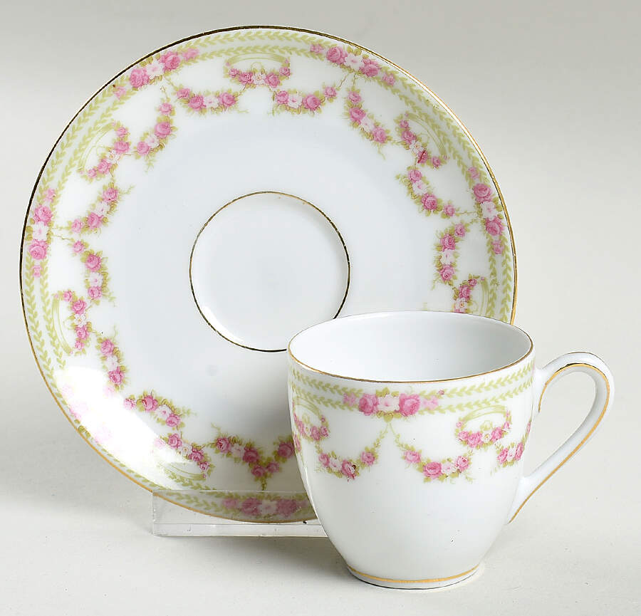 RSC5 Flat Demitasse Cup & Saucer Set by Royal Schwarzburg-1