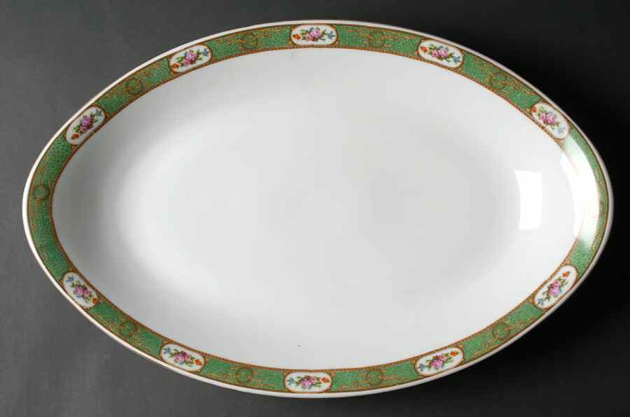 Shagreen 18" Oval Serving Platter by Royal Schwarzburg-1