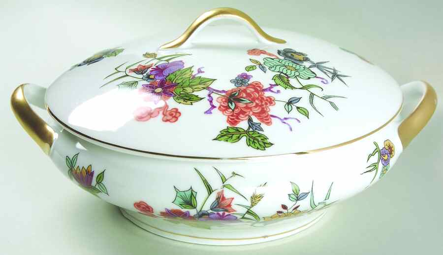 Tanglewood Round Covered Vegetable by Royal Schwarzburg-1