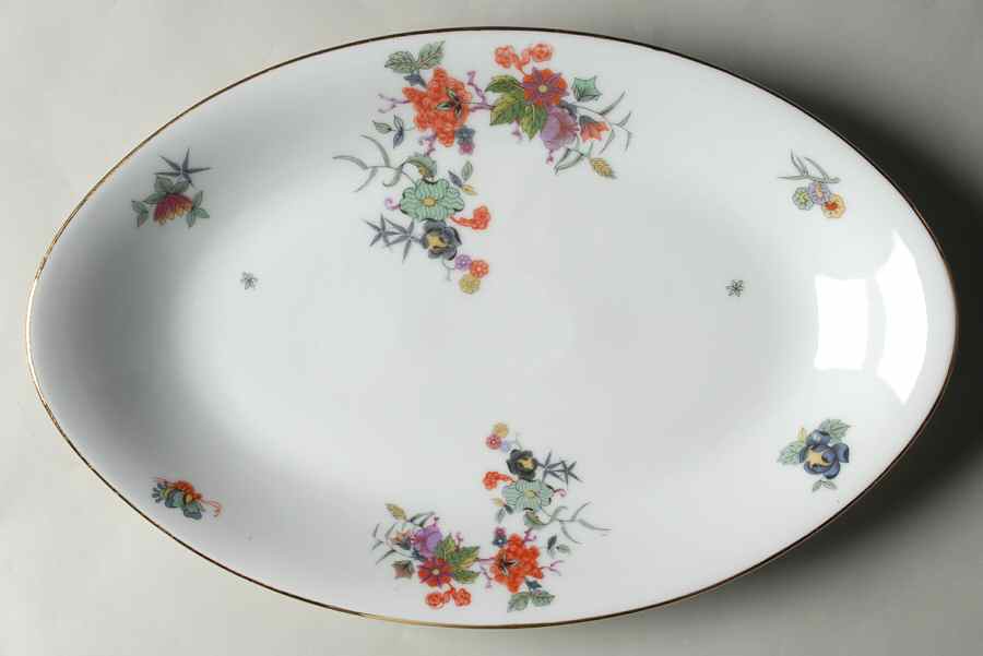Tanglewood 16" Oval Serving Platter by Royal Schwarzburg-1
