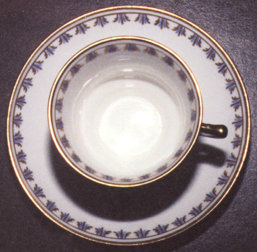 2232 Footed Cup & Saucer Set by Royal Standard-1