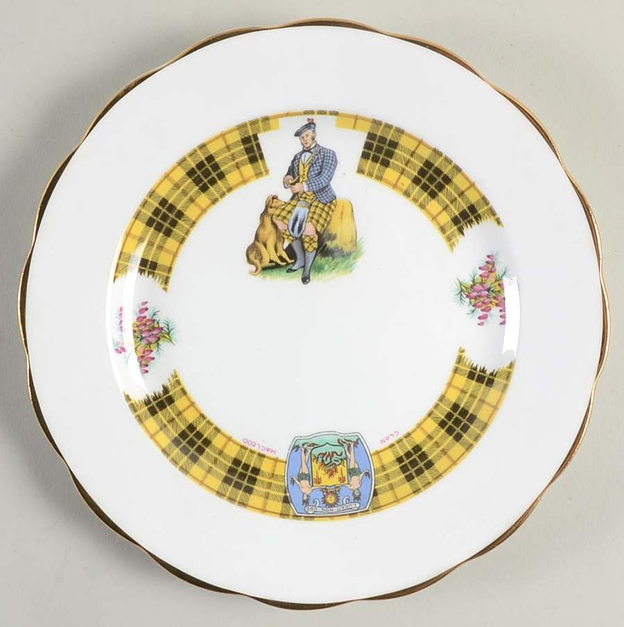 Bonnie Scotland Salad Plate by Royal Standard-1