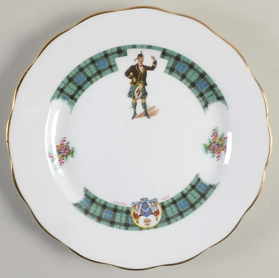 Bonnie Scotland Salad Plate by Royal Standard-1