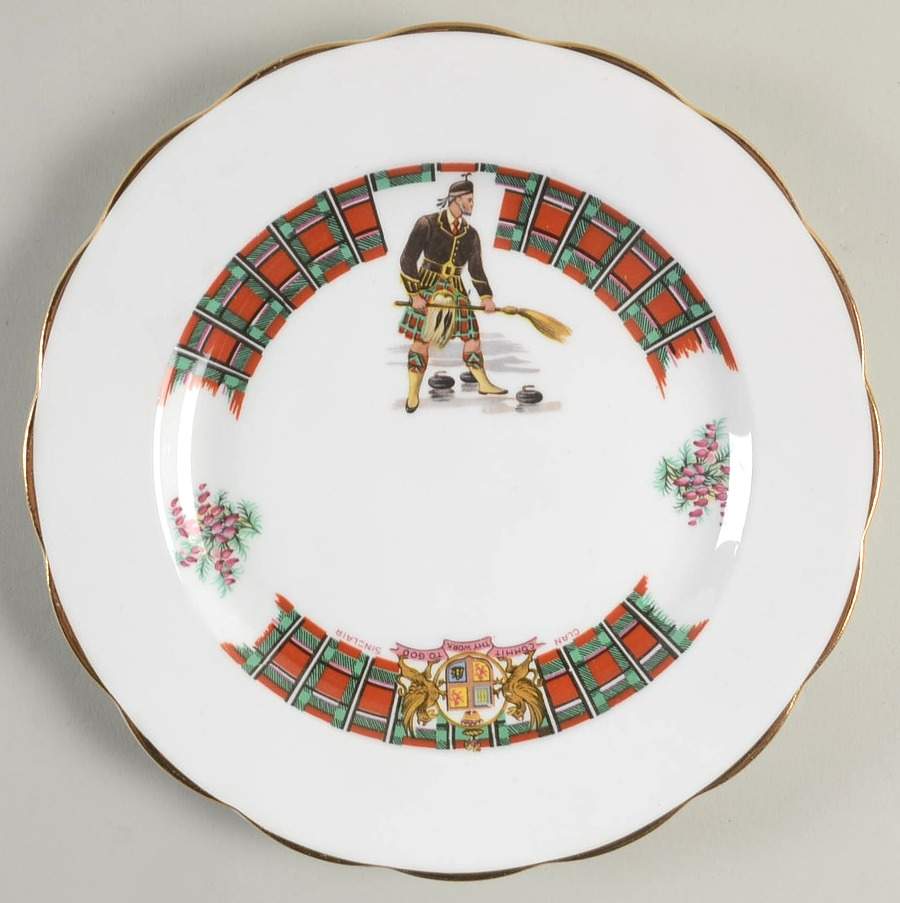 Bonnie Scotland Salad Plate by Royal Standard-1