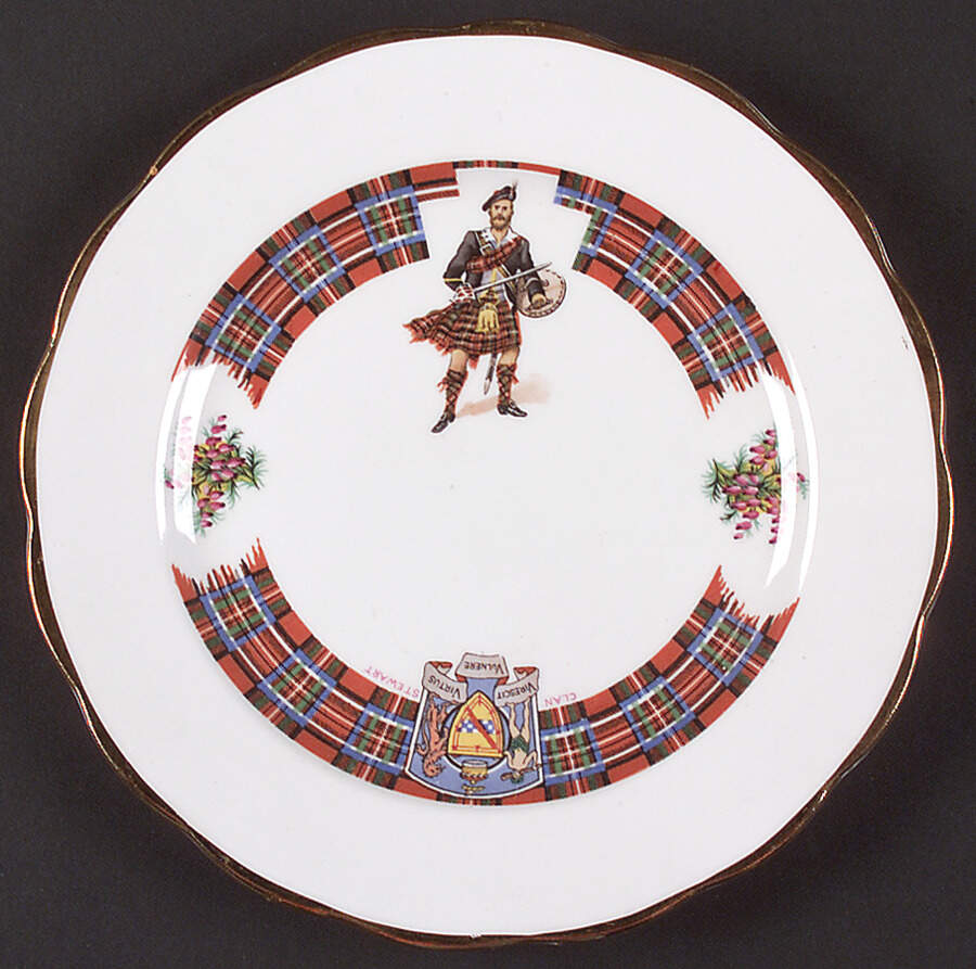 Bonnie Scotland Salad Plate by Royal Standard-1