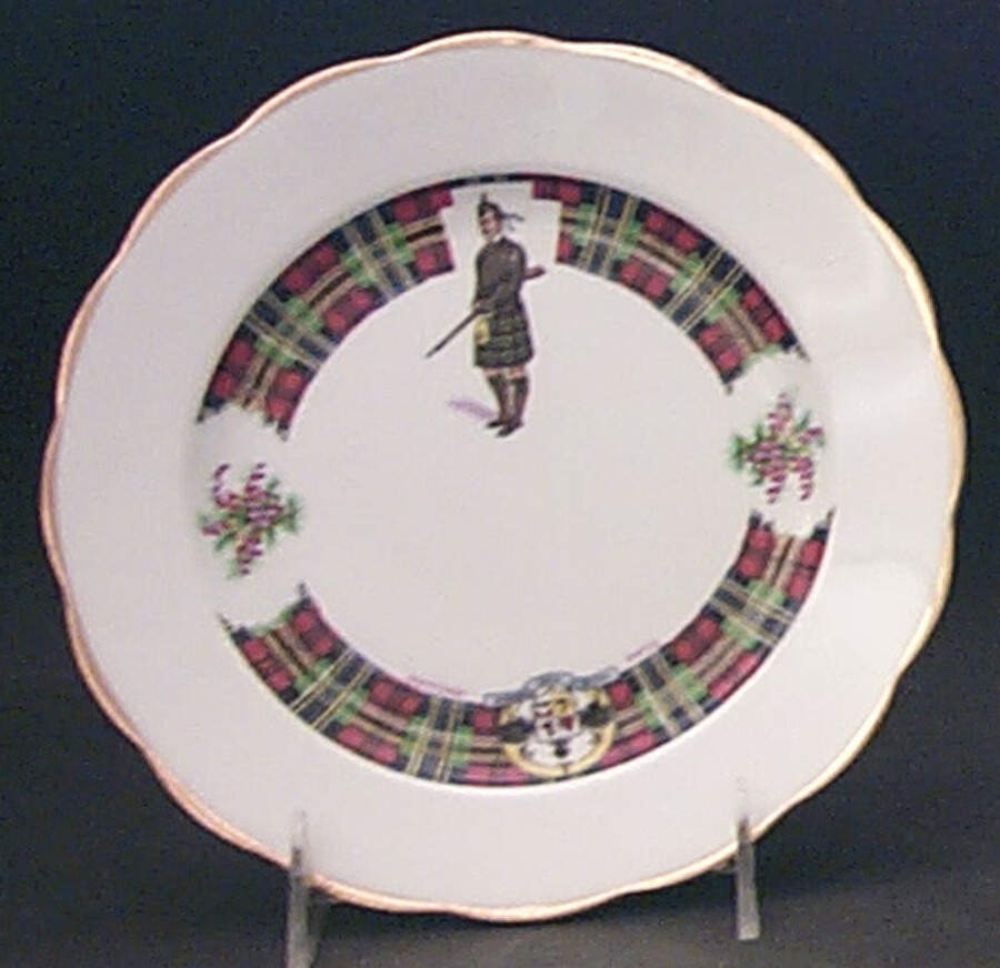 Bonnie Scotland Salad Plate by Royal Standard-1