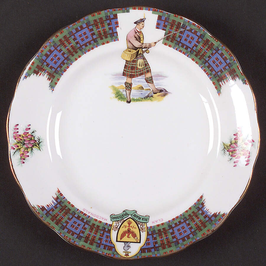 Bonnie Scotland Bread & Butter Plate by Royal Standard-1