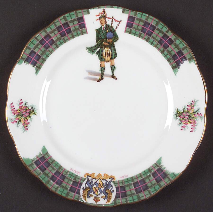 Bonnie Scotland Bread & Butter Plate by Royal Standard-1