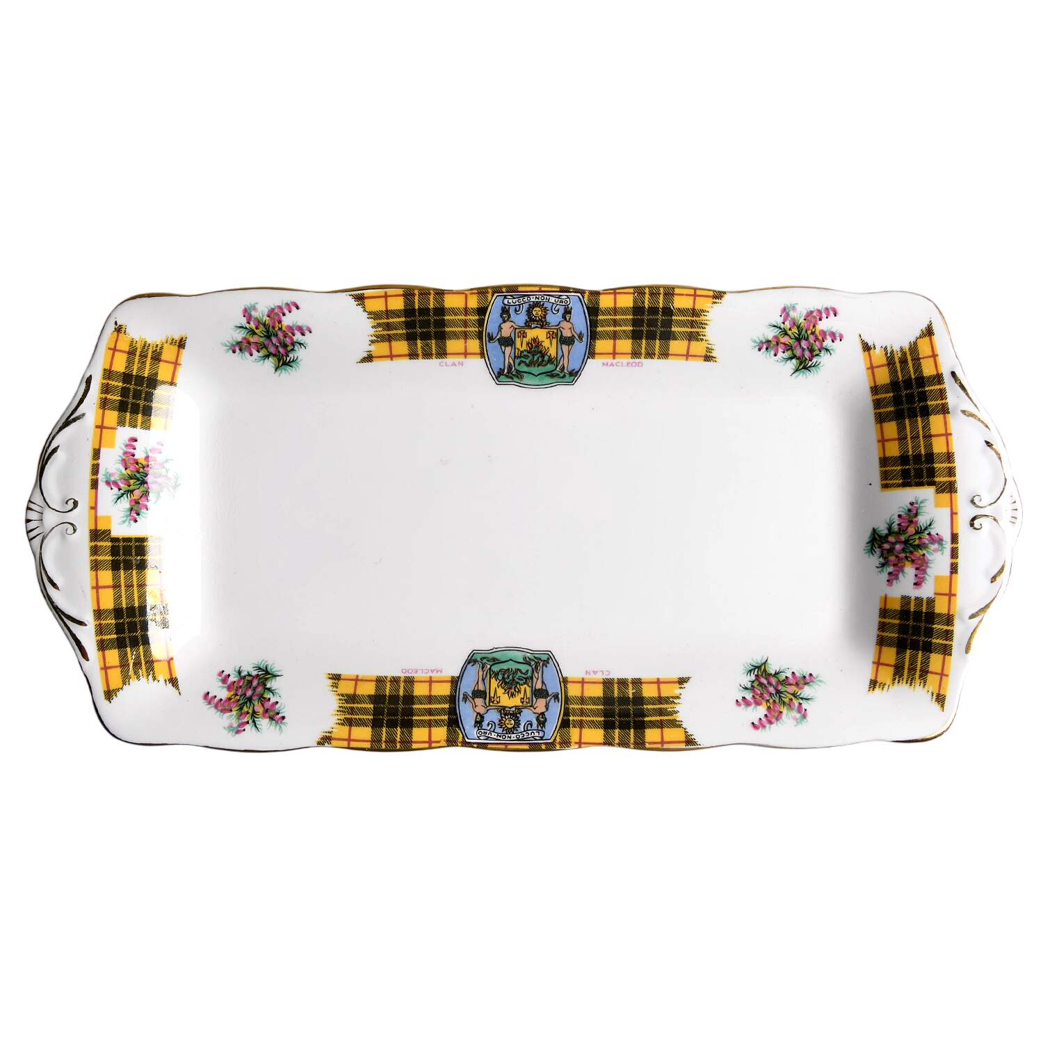 Bonnie Scotland 11" Sandwich Tray by Royal Standard-1