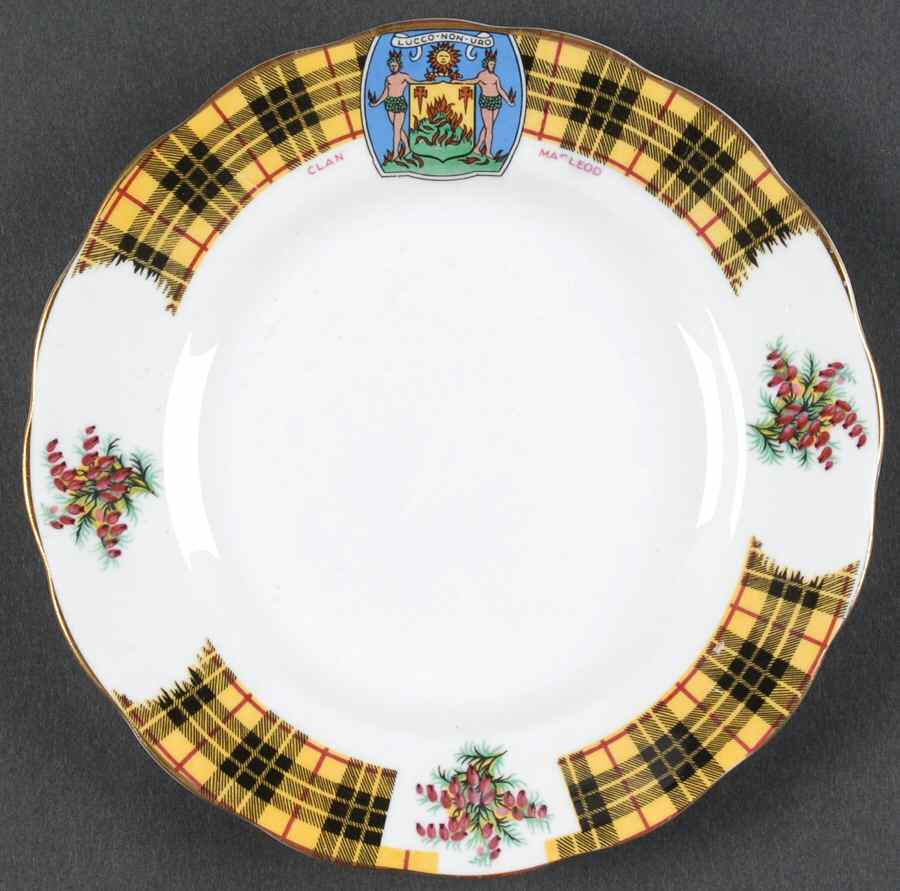 Bonnie Scotland Bread & Butter Plate by Royal Standard-1