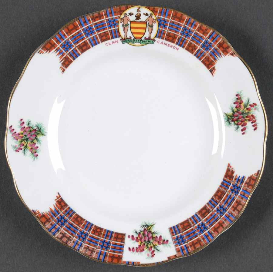 Bonnie Scotland Bread & Butter Plate by Royal Standard-1