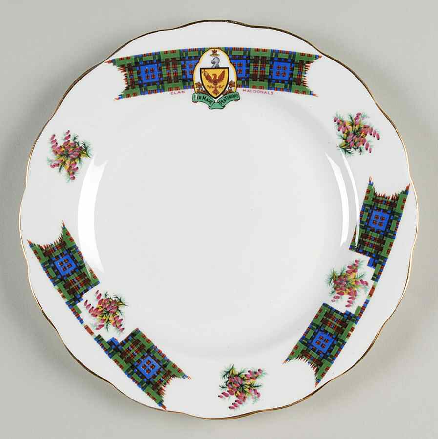 Bonnie Scotland Salad Plate by Royal Standard-1