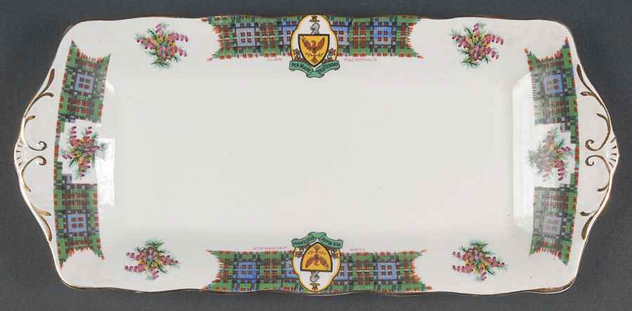 Bonnie Scotland 11" Sandwich Tray by Royal Standard-1