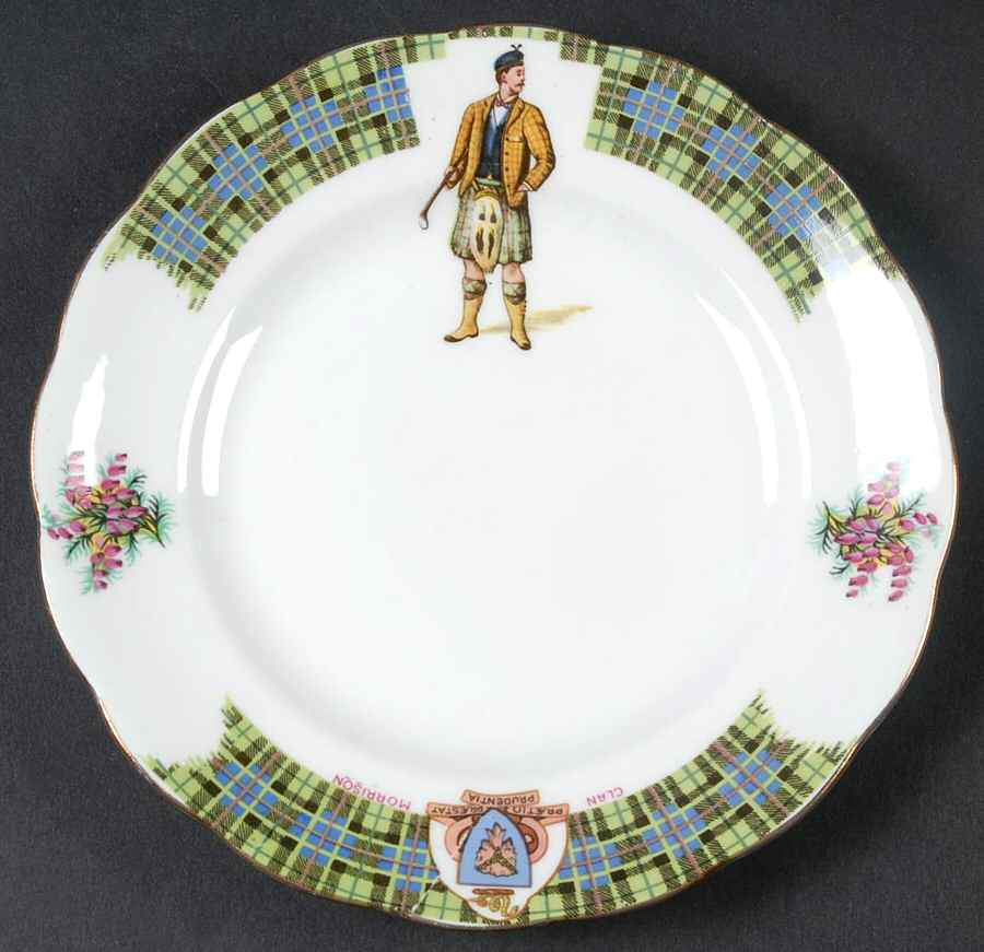 Bonnie Scotland Bread & Butter Plate by Royal Standard-1