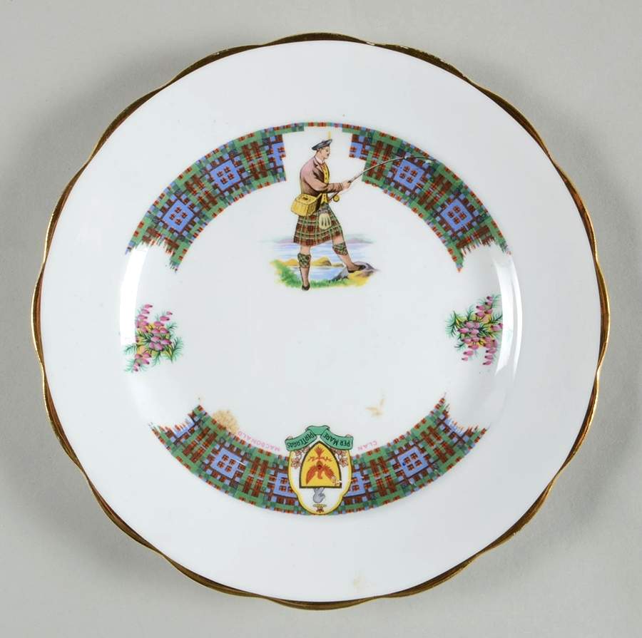 Bonnie Scotland Salad Plate by Royal Standard-1