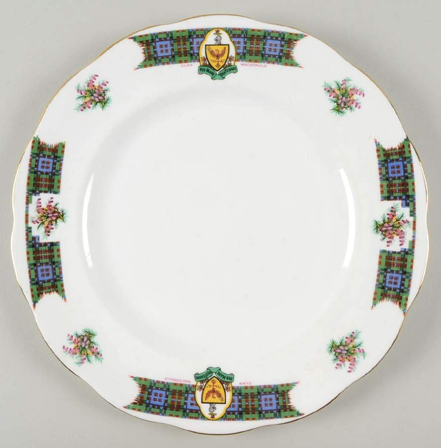 Bonnie Scotland Dinner Plate by Royal Standard-1