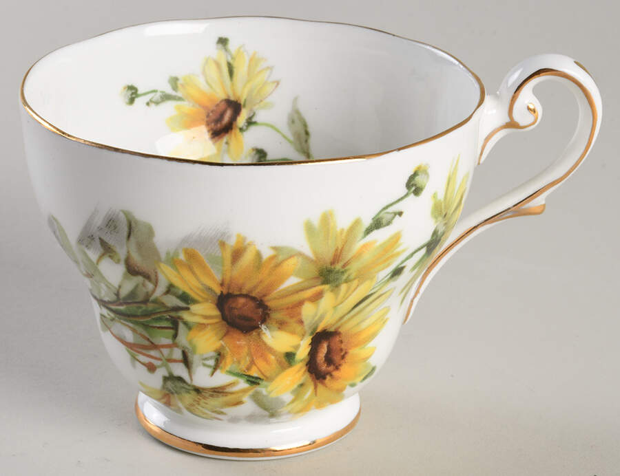 Brown Eyed Susan Footed Cup by Royal Standard-1