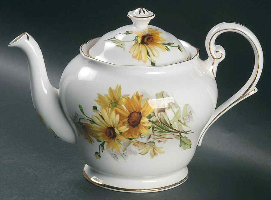 Brown Eyed Susan Teapot & Lid by Royal Standard-1