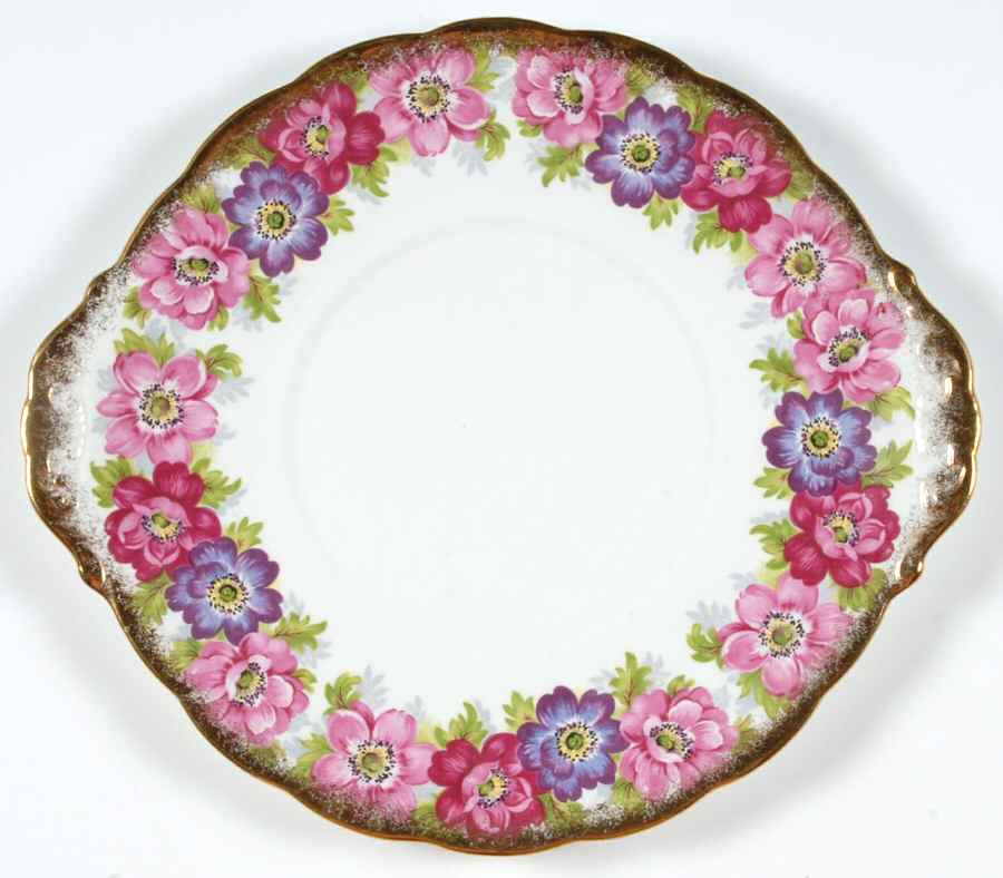 Carmen Handled Cake Plate by Royal Standard-1