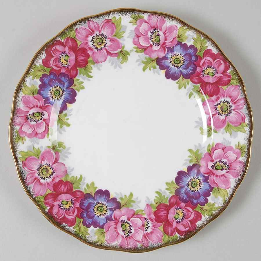 Carmen Bread & Butter Plate by Royal Standard-1