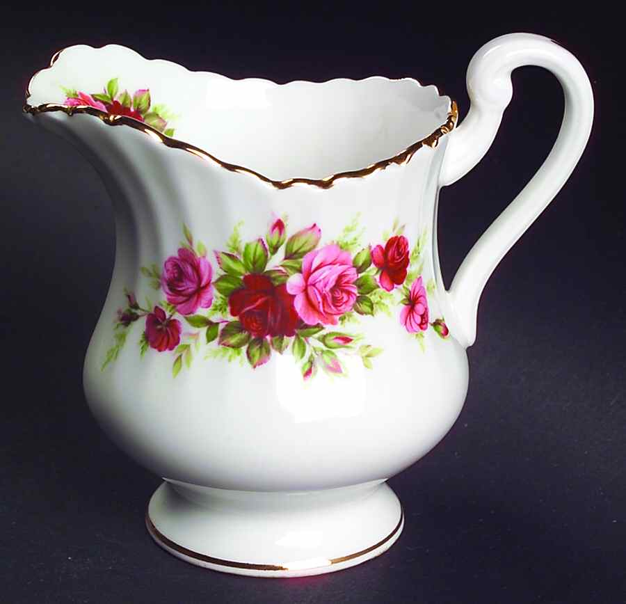 English Rose (Fluted) Creamer by Royal Standard-1