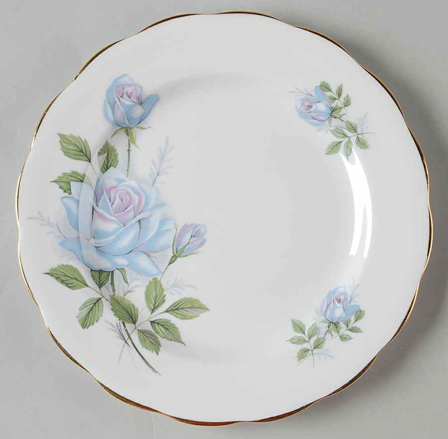 Fascination (Even Scallops) Salad Plate by Royal Standard-1
