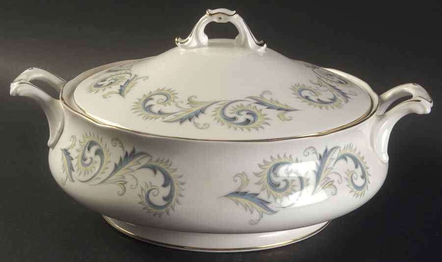 Garland Round Covered Vegetable by Royal Standard-1
