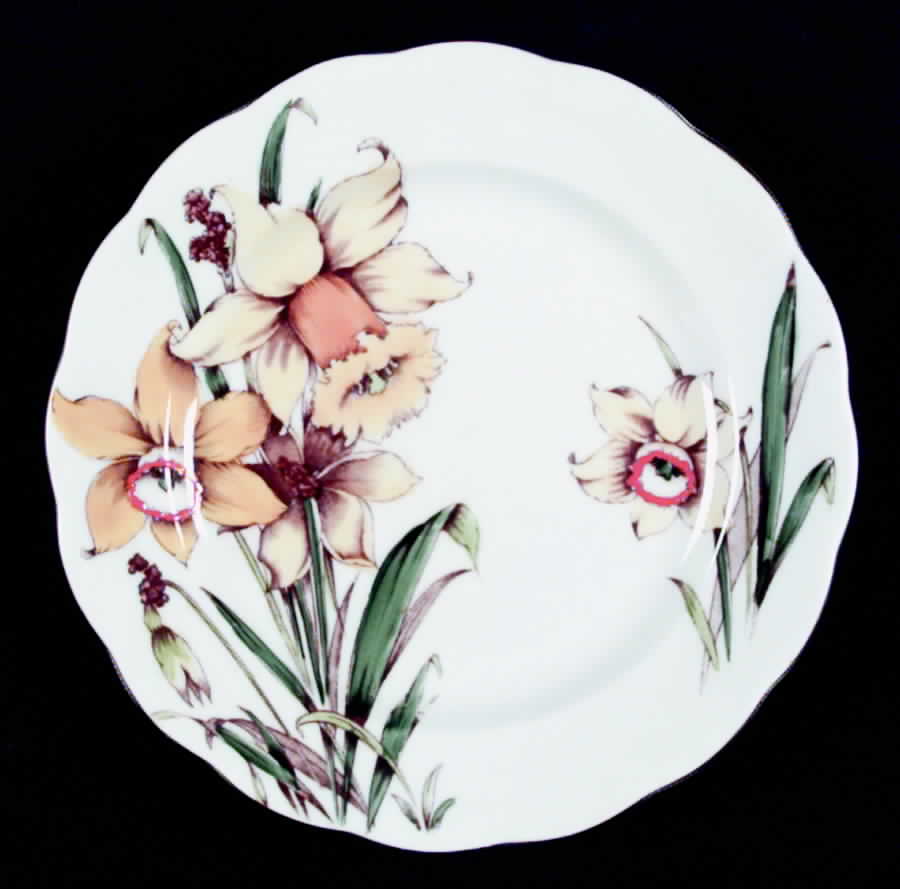 Golden Gleem Salad Plate by Royal Standard-1