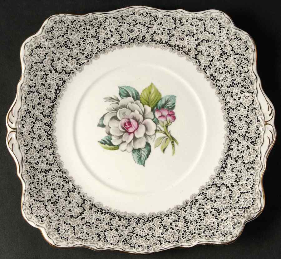 Keepsake (England) Square Salad Plate by Royal Standard-1