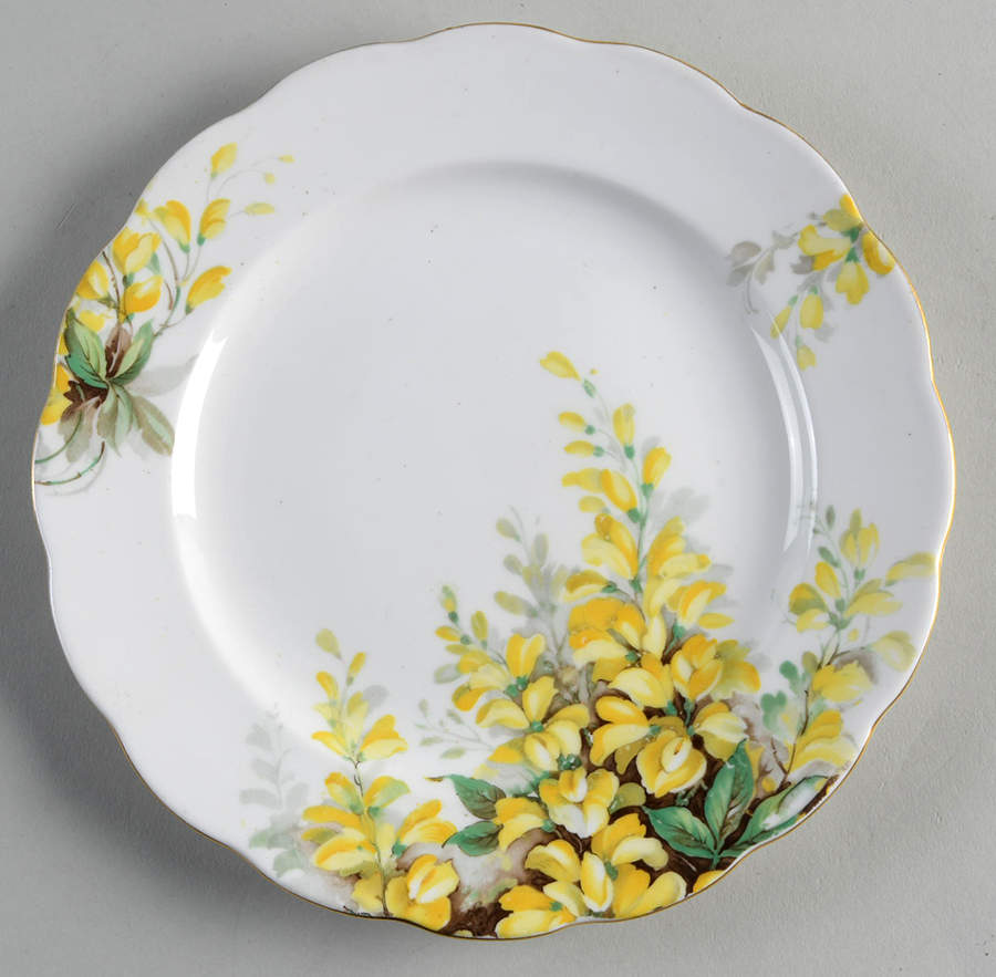 Laburnum Salad Plate by Royal Standard-1