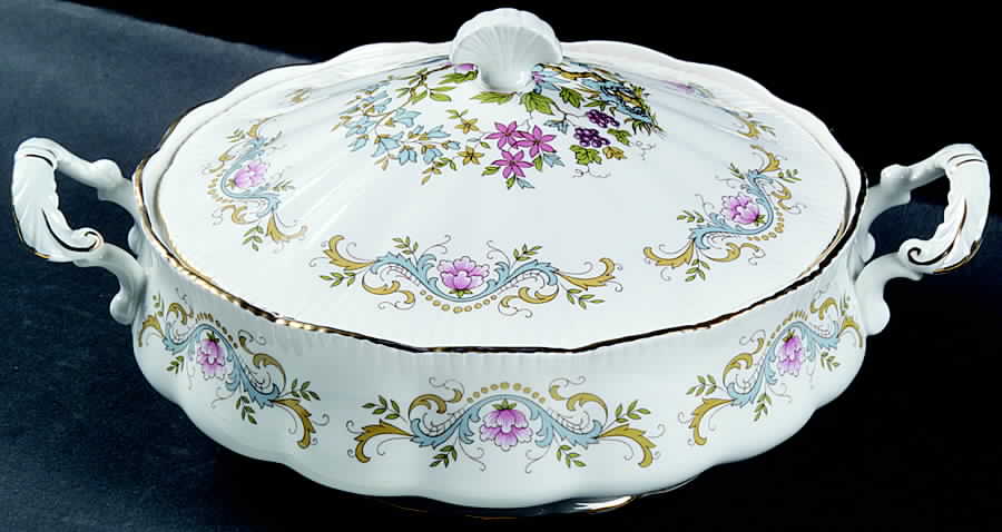 Mandarin Round Covered Vegetable by Royal Standard-1