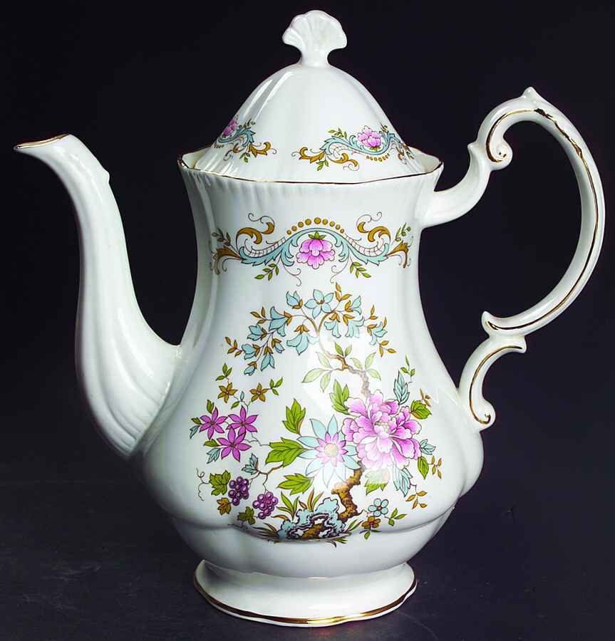Mandarin Coffee Pot & Lid by Royal Standard-1